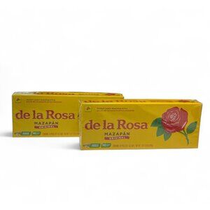 Mazapán De La Rosa (Pack of 2) Original Mexican Peanut Candy 30 Units each